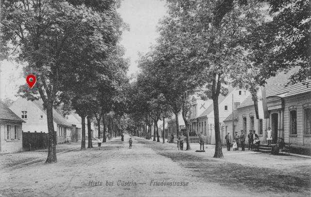 Historisches Foto Friedenstraße 39