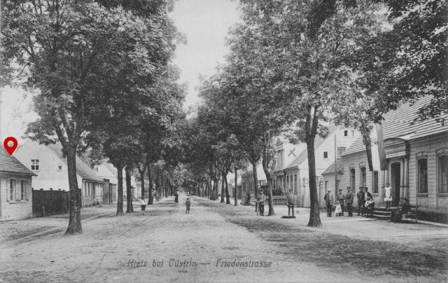 Historisches Foto Friedenstraße 40