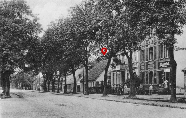 Historisches Foto Chausseestraße 8