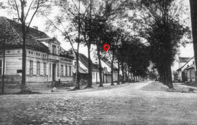 Historisches Foto Friedenstraße 3