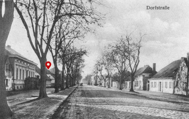 Historisches Foto von Kietz bei Küstrin, Chausseestraße 44