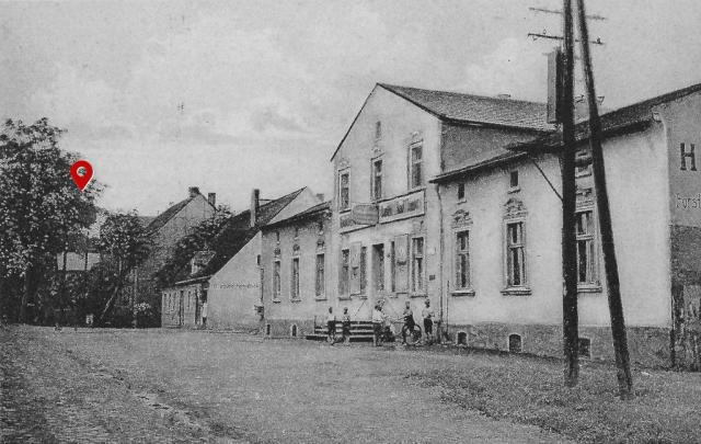 Historisches Foto von Kietz bei Küstrin, Chausseestraße 69