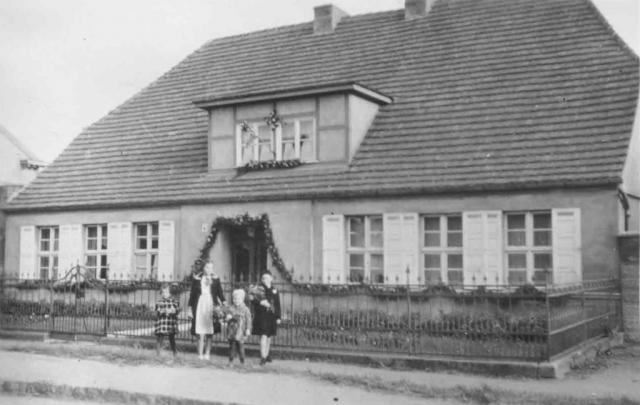 Historisches Foto von Kietz bei Küstrin, Chausseestraße 44b