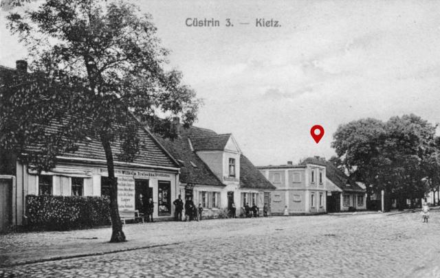 Historisches Foto von Kietz bei Küstrin, Chausseestraße 47