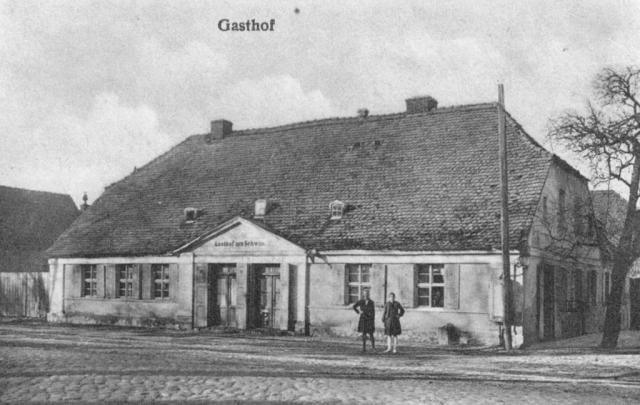 Historisches Foto von Kietz bei Küstrin, Chausseestraße 61