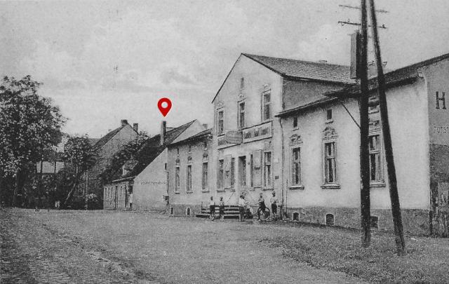 Historisches Foto von Kietz bei Küstrin, Chausseestraße 62