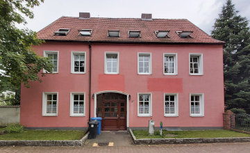 Städtisches Armenhaus / Rat der Gemeinde - Historische Gebäude an der Karl-Marx-Straße Küstrin-Kietz