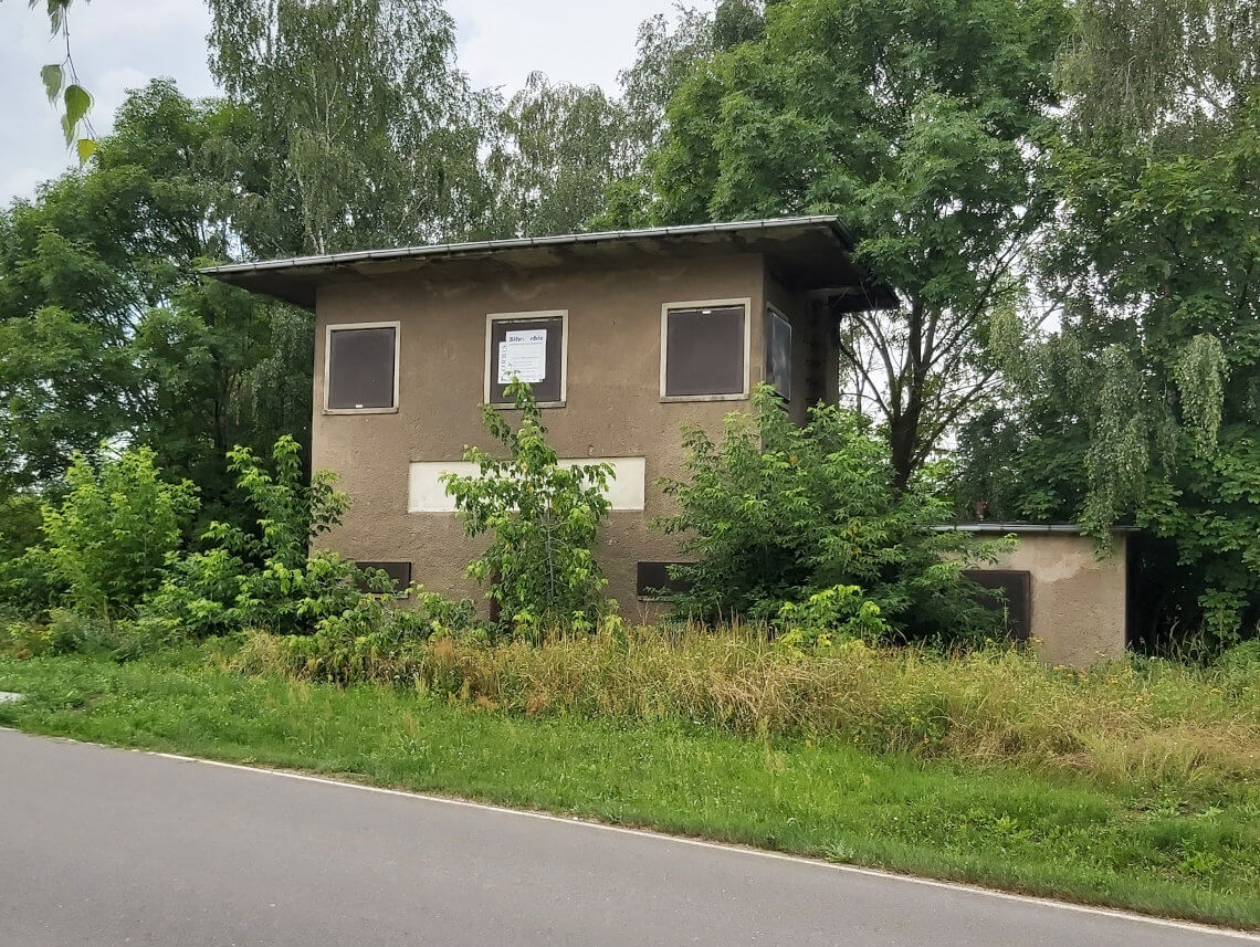 Schrankenposten 1 - Historische Gebäude an der Karl-Marx-Straße Küstrin-Kietz