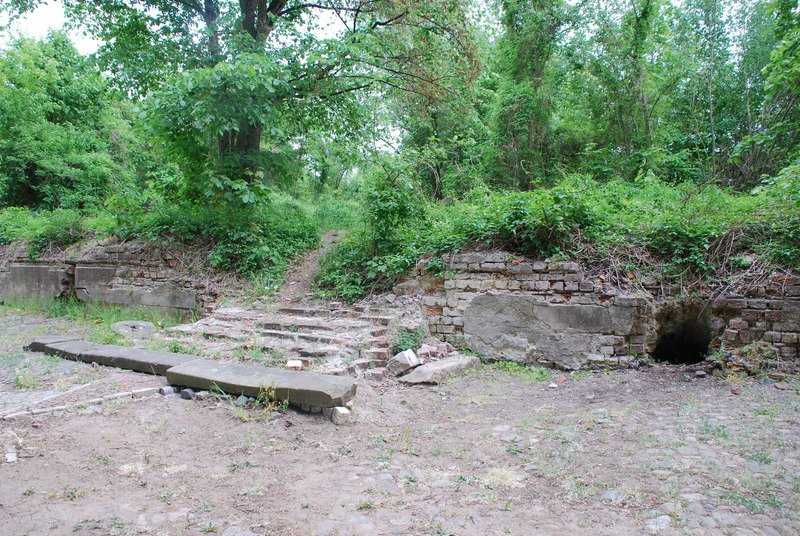 Aktuelle Fotos der Stadt Küstrin / Kostrzyn Ehemalige Altstadt & Festung - Eingang zur Kommandantur ***
