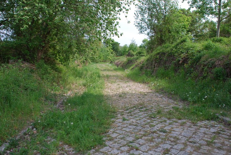 Aktuelle Fotos der Stadt Küstrin / Kostrzyn Ehemalige Altstadt & Festung - Blick in die Nagelschmiedstraße ***