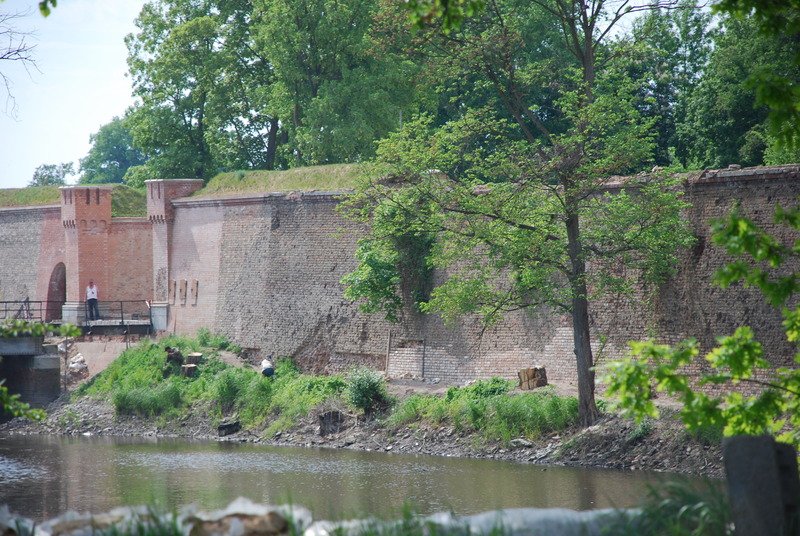 Aktuelle Fotos der Stadt Küstrin / Kostrzyn - Altstadt Ehemalige Altstadt & Festung - Aussenseite des Kietzer Tores ***