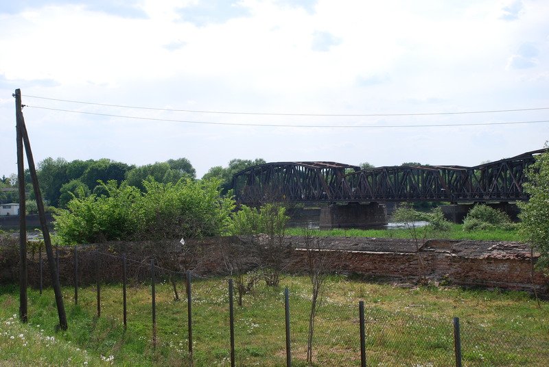 Aktuelle Fotos der Stadt Küstrin / Kostrzyn Ehemalige Altstadt & Festung - Blick über das Hornwerk ***