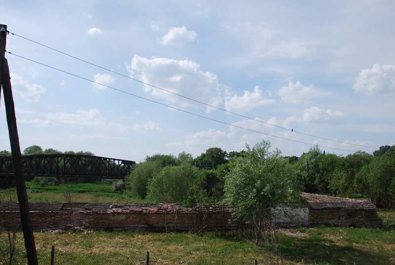 Aktuelle Fotos der Stadt Küstrin / Kostrzyn Ehemalige Altstadt & Festung - Reste des Hornwerks und alte Eisenbahnbrücke ***