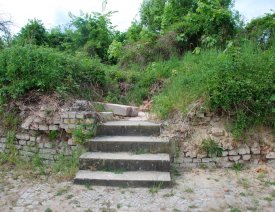 Ruine in der Webergasse *** - Mit gut erhaltener Treppe.
