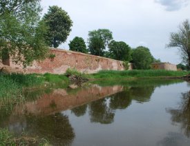 Blick aus Richtung Bast. Brandenburg *** - zum Fischertor und zur Bastion Philipp.