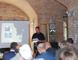  Tagung der Regionalforscher: Vortrag von Andy Steinhauf - bei den Küstriner Festungstagen am 11.9.2011 im  Berliner Tor. Thema: Projektvorstellung 