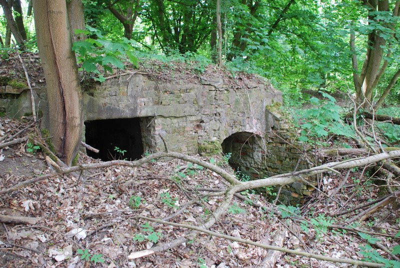 Aktuelle Fotos der Stadt Küstrin / Kostrzyn Lünette B - Ein weiterer, erhaltener Raum