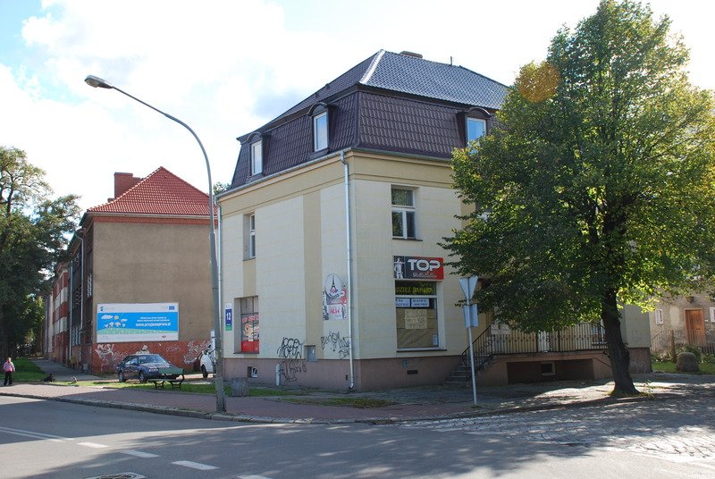 Aktuelle Fotos der Stadt Küstrin / Kostrzyn Neustadt / Kostrzyn - Genossenschaftshäuser in der Güterbahnhofstraße