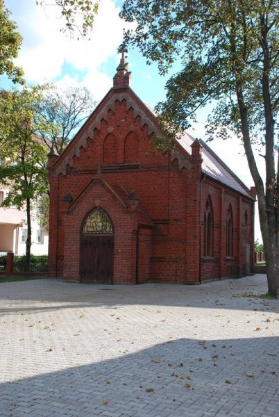 Aktuelle Fotos der Stadt Küstrin / Kostrzyn Neustadt / Kostrzyn - Kapelle in der Warnicker Straße