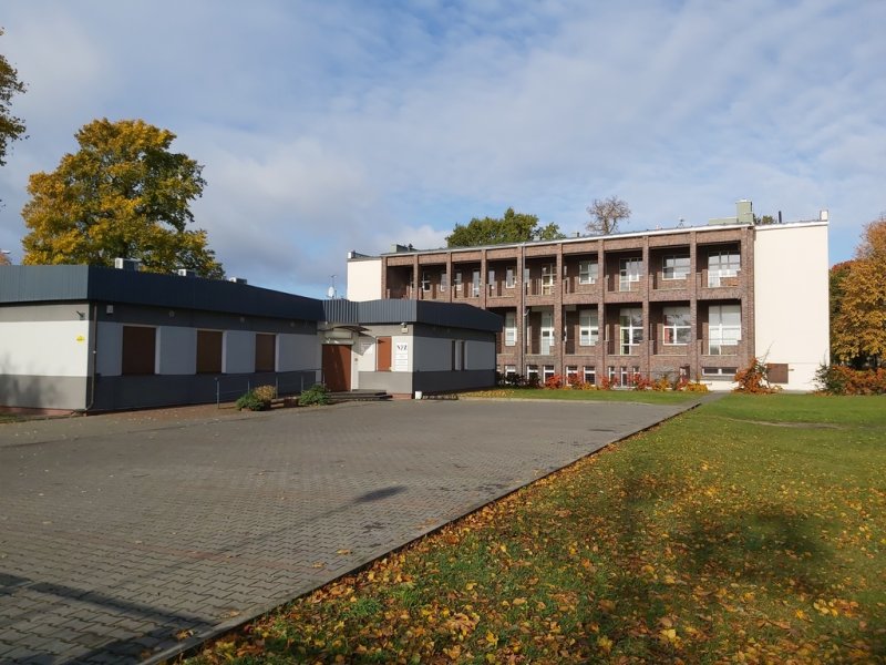 Aktuelle Fotos der Stadt Küstrin / Kostrzyn Neustadt / Kostrzyn - Rest des städtischen Krankenhauses (2021)
