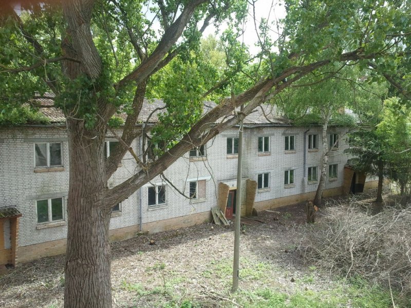 Aktuelle Fotos der Stadt Küstrin / Kostrzyn - Die Oderinsel/Artilleriekaserne Oderinsel / Artilleriekaserne - Zölker-Villa, Blick Richtung Artilleriestraße *6