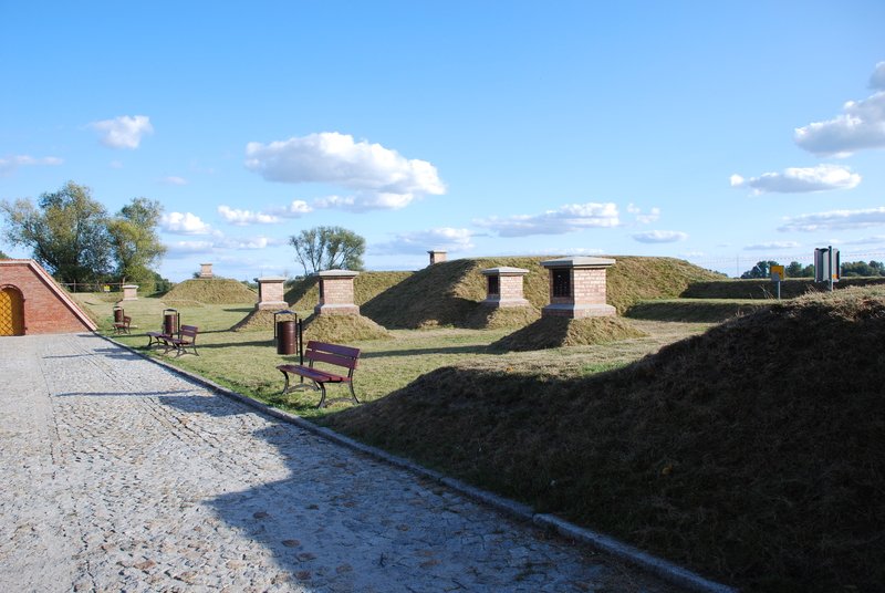 Aktuelle Fotos der Stadt Küstrin / Kostrzyn Ehemalige Altstadt & Festung - Auf der sanierten Bastion Philipp **