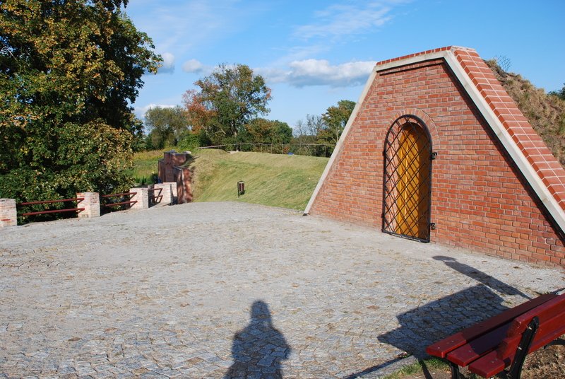 Aktuelle Fotos der Stadt Küstrin / Kostrzyn Ehemalige Altstadt & Festung - Auf der Bastion Philipp **