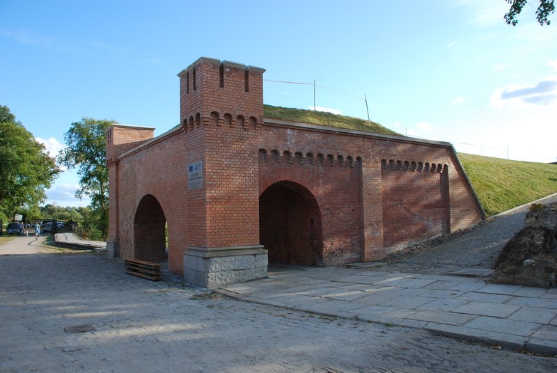 Aktuelle Fotos der Stadt Küstrin / Kostrzyn Ehemalige Altstadt & Festung - Kietzer Tor (westliche Seite) **