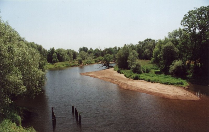 Aktuelle Fotos der Stadt Küstrin / Kostrzyn - Die Oderinsel/Artilleriekaserne Oderinsel / Artilleriekaserne - Die Oder-Vorflut III *1