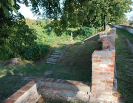 Auf dem Festungswall am Fischertor ** - Zugang zum Wall am Fischertor.