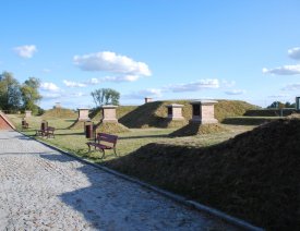 Auf der sanierten Bastion Philipp ** - Auf der restaurierten Bastion Philipp