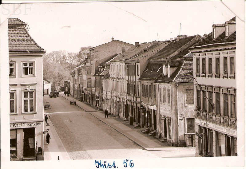 Historische Fotos von Küstrin Altstadt - Blick zum Kietzer Tor *5