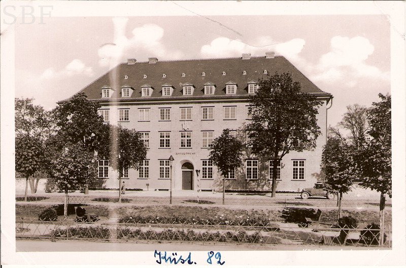 Historische Fotos von Küstrin Altstadt - Rund um den Rosengarten SPEZIAL: Rund um den Rosengarten - Das neue Amtsgericht *2
