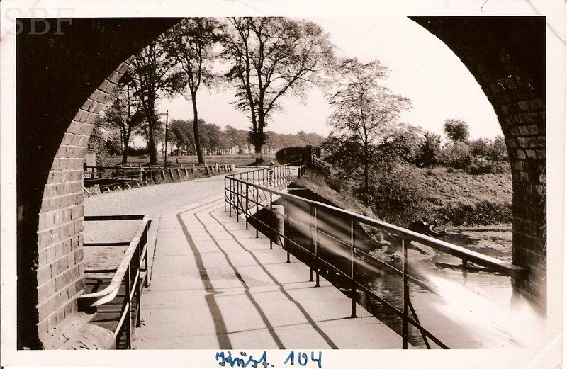 Historische Fotos von Küstrin Altstadt - Blick durch das Kietzer Tor *5