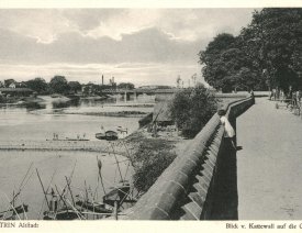 Auf dem Kattewall, Blick zur Bastion Brandenburg *1 Auf dem Kattewall, Blick zur Bastion Brandenburg *1