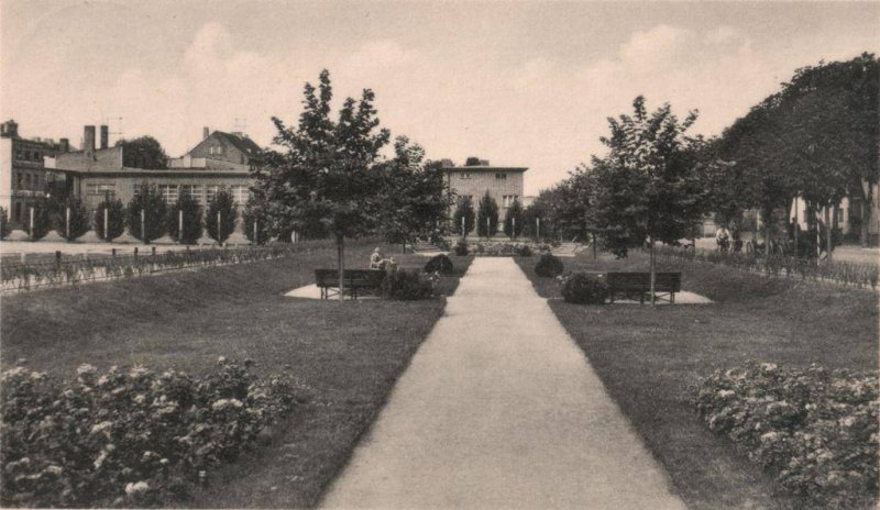 Historische Fotos von Küstrin SPEZIAL: Rund um den Rosengarten - Der Rosengarten