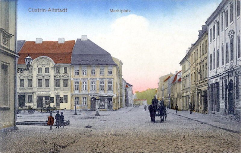 Historische Fotos von Küstrin Altstadt - Kietzer Straße - Marktplatz *4
