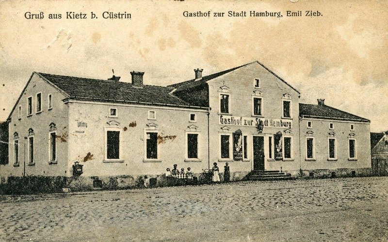 Historische Fotos von Küstrin Lange Vorstadt / Küstrin-Kietz - Gasthof zur Stadt Hamburg *2