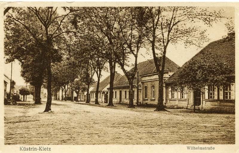 Historische Fotos von Küstrin Lange Vorstadt / Küstrin-Kietz - Wilhelmstraße II *2