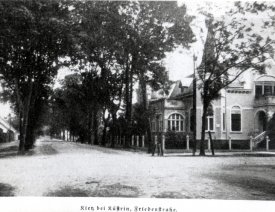 Friedenstraße Ecke Kaiserstraße *1 - Mit der Villa Kube.