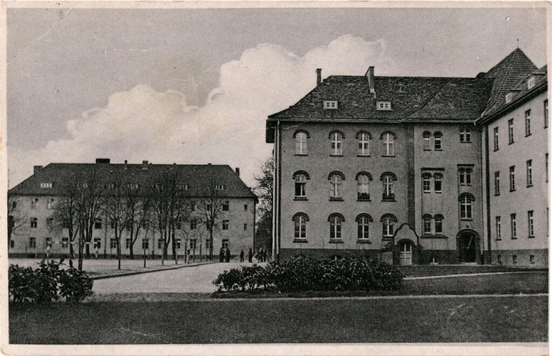 Historische Fotos von Küstrin Die Artilleriekaserne - Einige der Erweiterungen der Artilleriekaserne aus der Zeit ab 1935