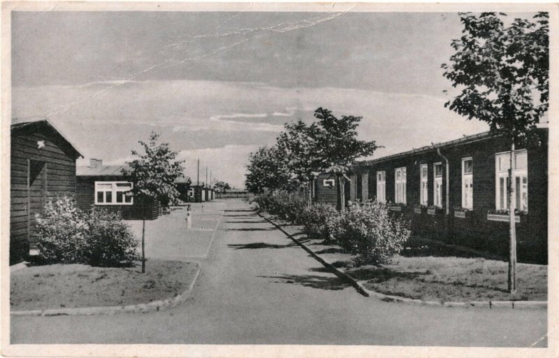 Aktuelle Fotos der Stadt Küstrin / Kostrzyn Die Kaserne des Erg.-Bat. des Infanterie-Regiments Nr. 50 - Baracken-Lager des Erg.-Bat. des Infanterie-Regiments Nr. 50