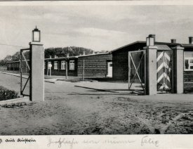 Fotoalbum Küstrin: Die Kaserne des Erg.-Bat. des Infanterie-Regiments Nr. 50