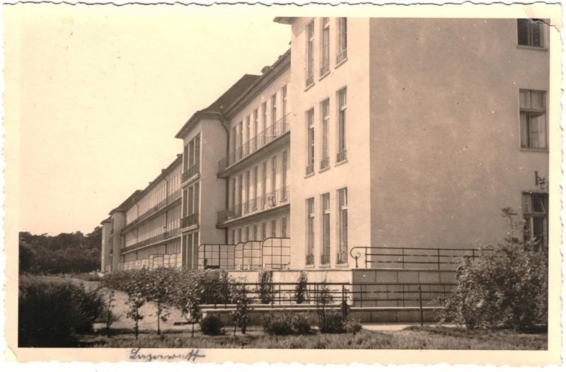 Historische Fotos von Küstrin Reservelazarett 101 im Stadtwald - Privataufnahme