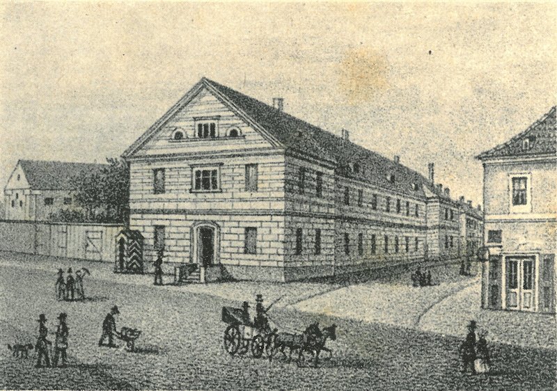 Historische Fotos von Küstrin Die Artilleriekaserne - Alte Artilleriekaserne