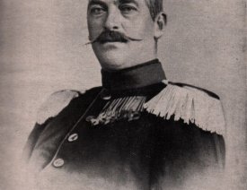 Oberst von Garrelts *1 - p, li { white-space: pre-wrap; }
Kommandeur des Regiments vom. 12.4.1870 bis zu seiner tödlichen Verwundung am 16.8.1870 bei Dionville.