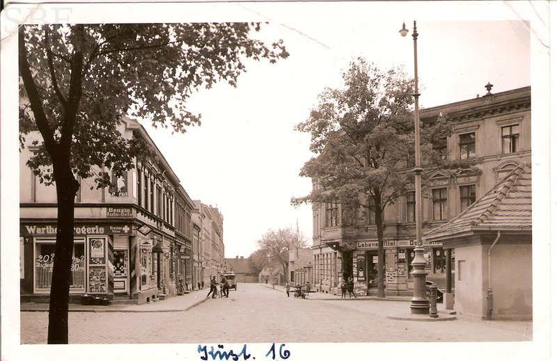 Historische Fotos von Küstrin Kurze Vorstadt / Neustadt - Forststr. Ecke Drewitzer Str. *5