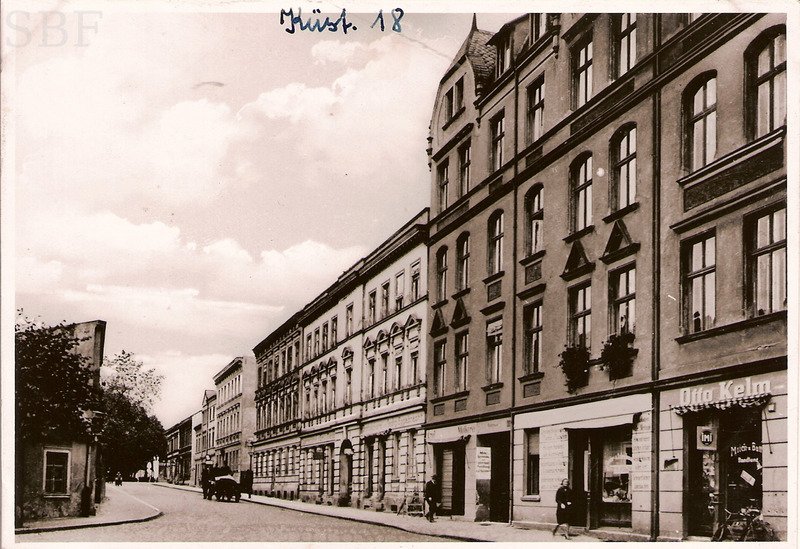 Historische Fotos von Küstrin Kurze Vorstadt / Neustadt - Forststraße Ecke Plantagenstraße *5