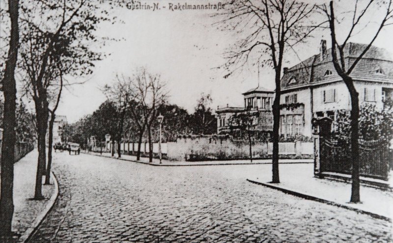 Historische Fotos von Küstrin Kurze Vorstadt / Neustadt - Rackelmannstraße Ecke Stülpnagelstraße
