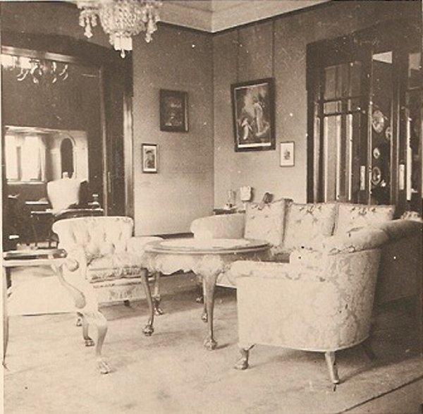 Historische Fotos von Küstrin Kurze Vorstadt / Neustadt - Villa Wagener, Innenaufnahme *13